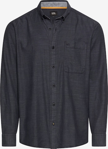 CAMEL ACTIVE Button Up Shirt in Blue: front