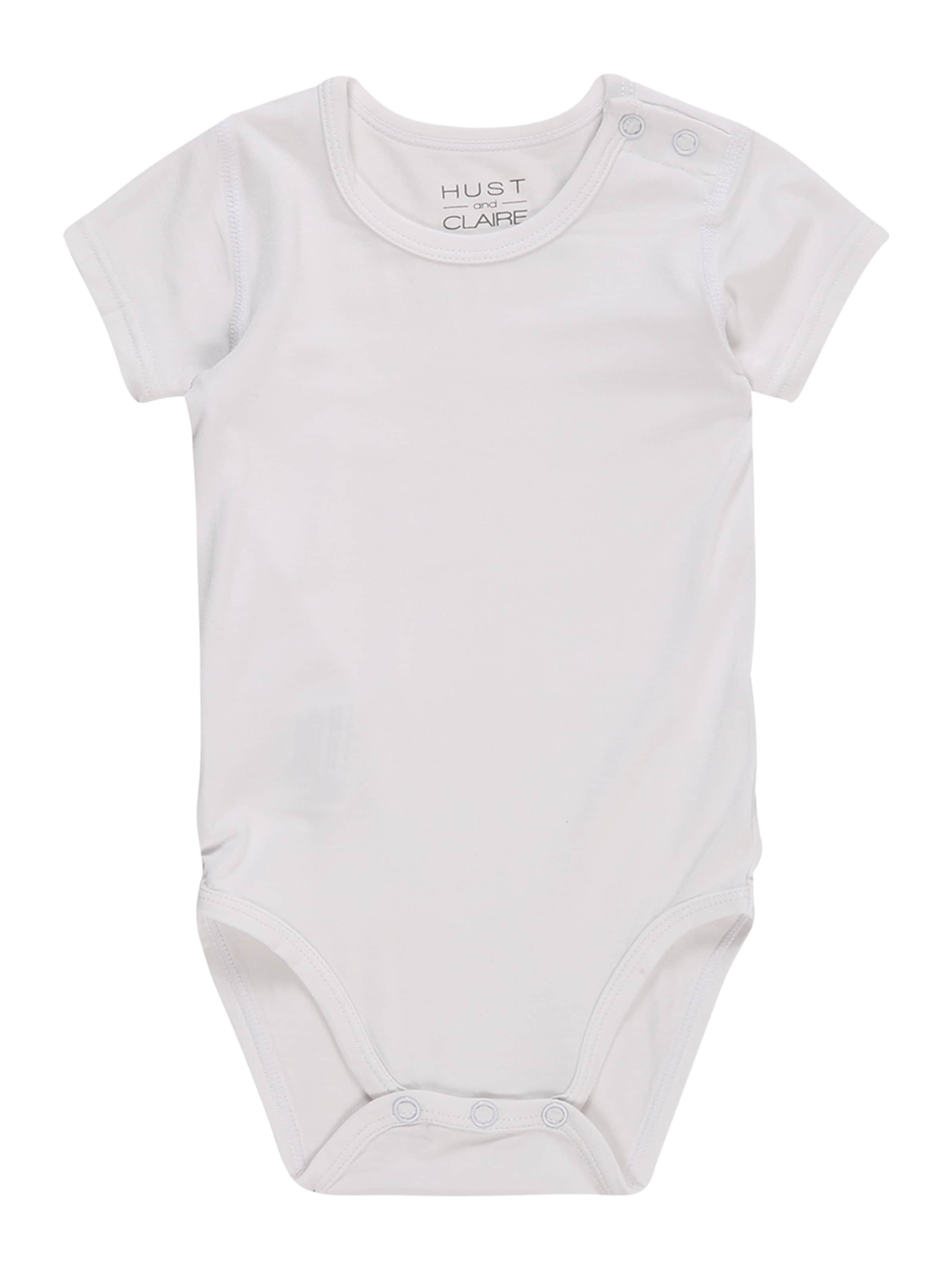 Hust & Claire Štandardný strih Body 'Bue' - Biela: predná strana