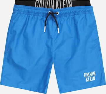 zils Calvin Klein Swimwear Peldšorti 'Intense Power': no priekšpuses