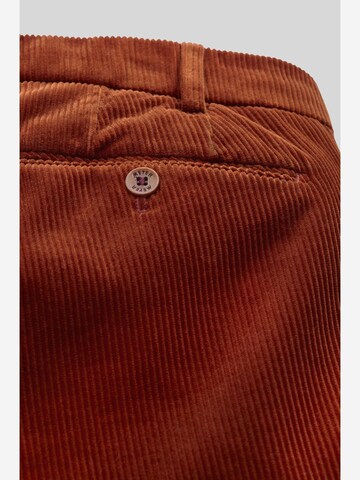 Regular Pantalon chino Meyer Hosen en marron