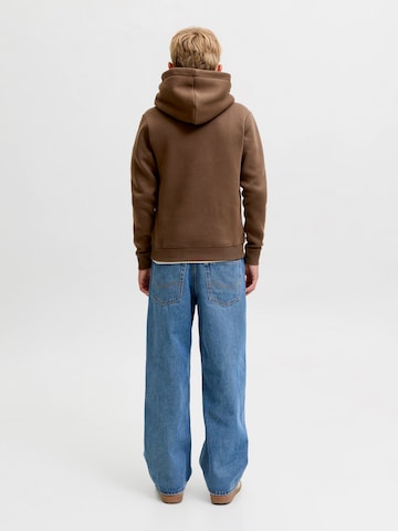 Jack & Jones Junior Majica 'JJAERO' | rjava barva