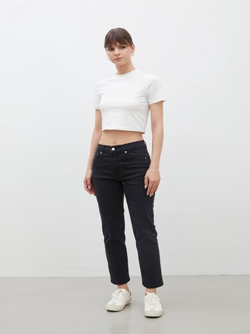 MANUKA Skinny Broek in Zwart