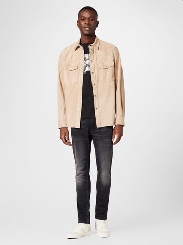 Dondup Between-Season Jacket in Brown