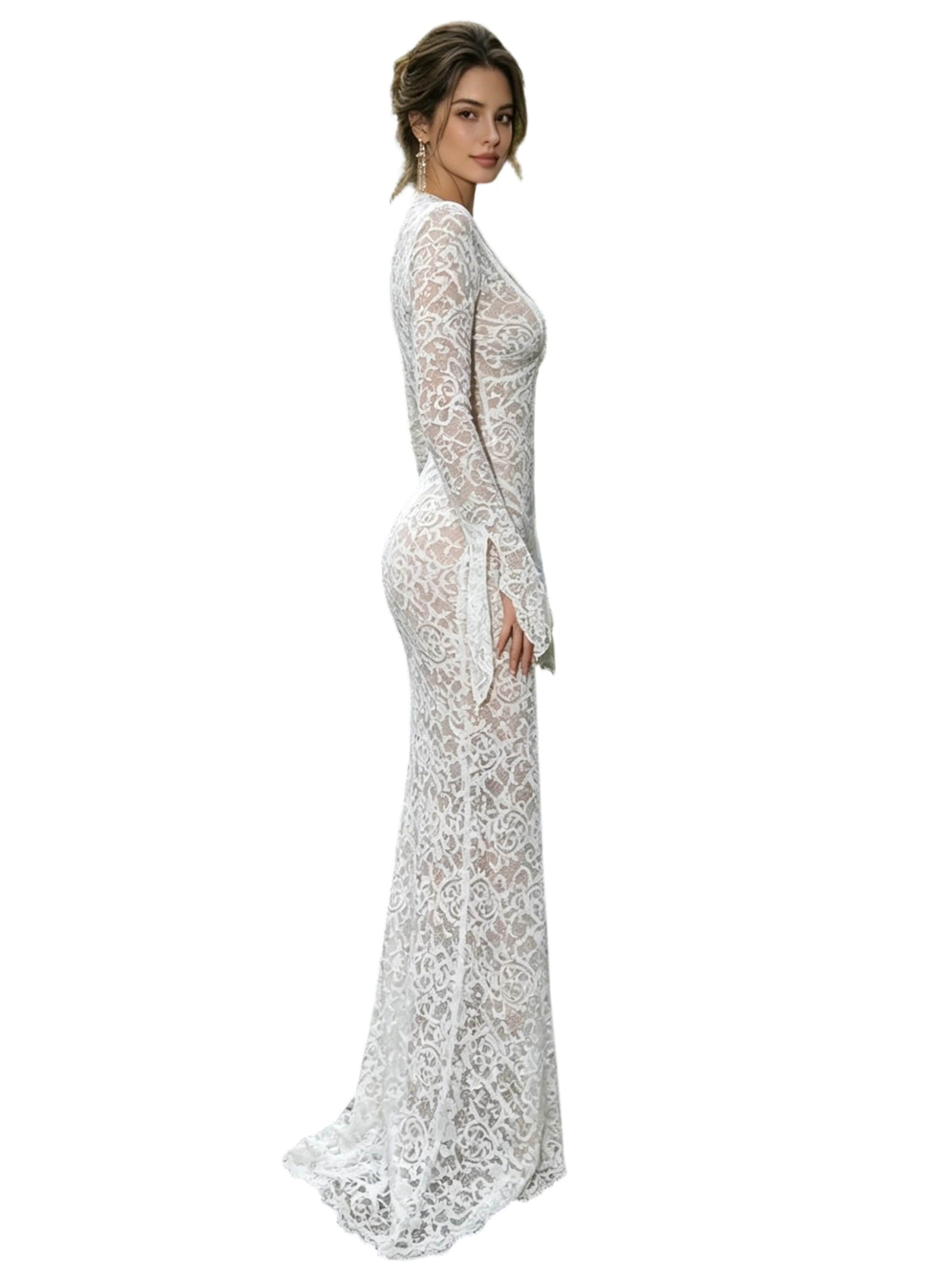 Yesfashion Kleid‌‌‌‌‌‌‌ in Weiß