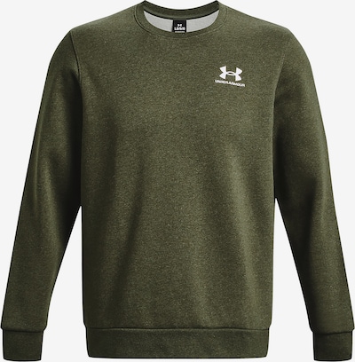 UNDER ARMOUR Urheilullinen collegepaita 'Essential' värissä vihreä / valkoinen, Tuotenäkymä