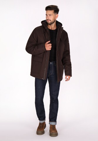 DreiMaster Maritim - Chaqueta de invierno en marrón