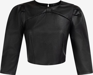 faina Bluse in Schwarz: predná strana