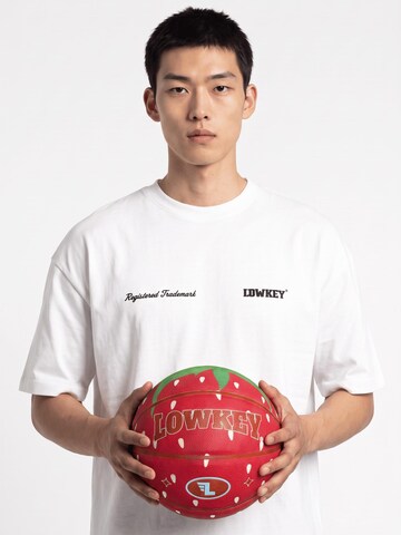 Lowkey Ball 'Strawberry Basketball Indoor & Outdoor Größe 7 | Erdbeer Design'‌‌‌‌‌‌‌‌‌‌ in Rot