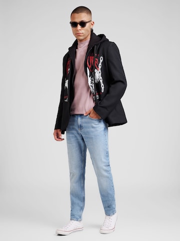 Samsøe Samsøe Regular Fit T-Shirt 'Norsbro' in Lila