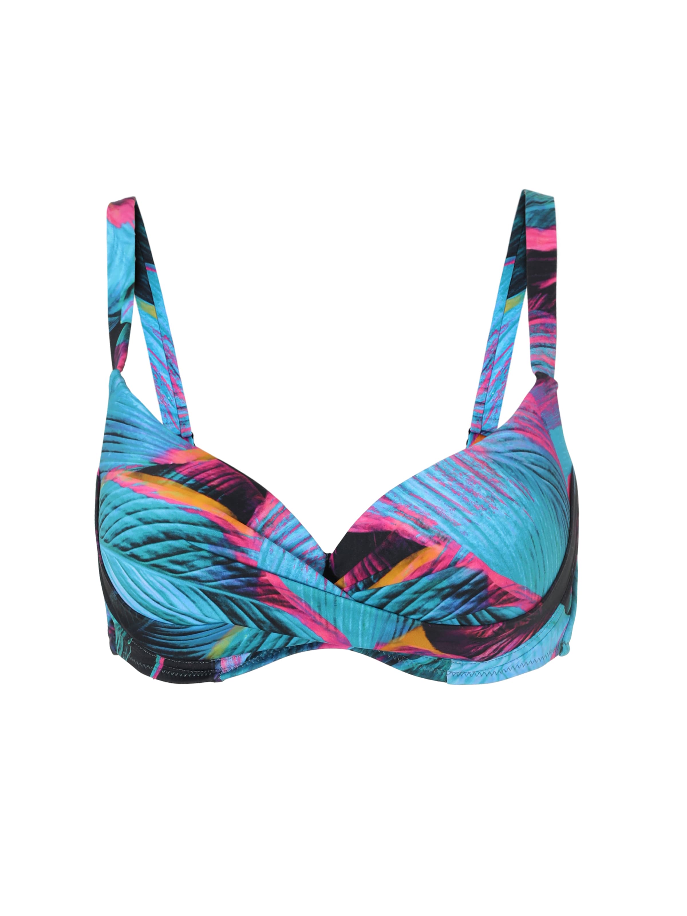 TATUUM T-Shirt Bikinitop 'Relam' in Blau: Vorderseite