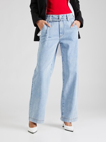 VILA ROUGE EDIT Loose fit Jeans 'VIMARI' in Blue: front