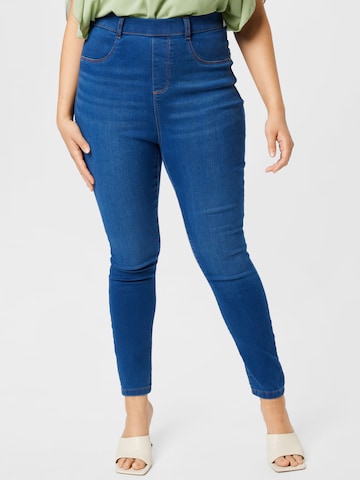 Dorothy Perkins Curve Skinny Jeans 'EDEN' in Blau: predná strana