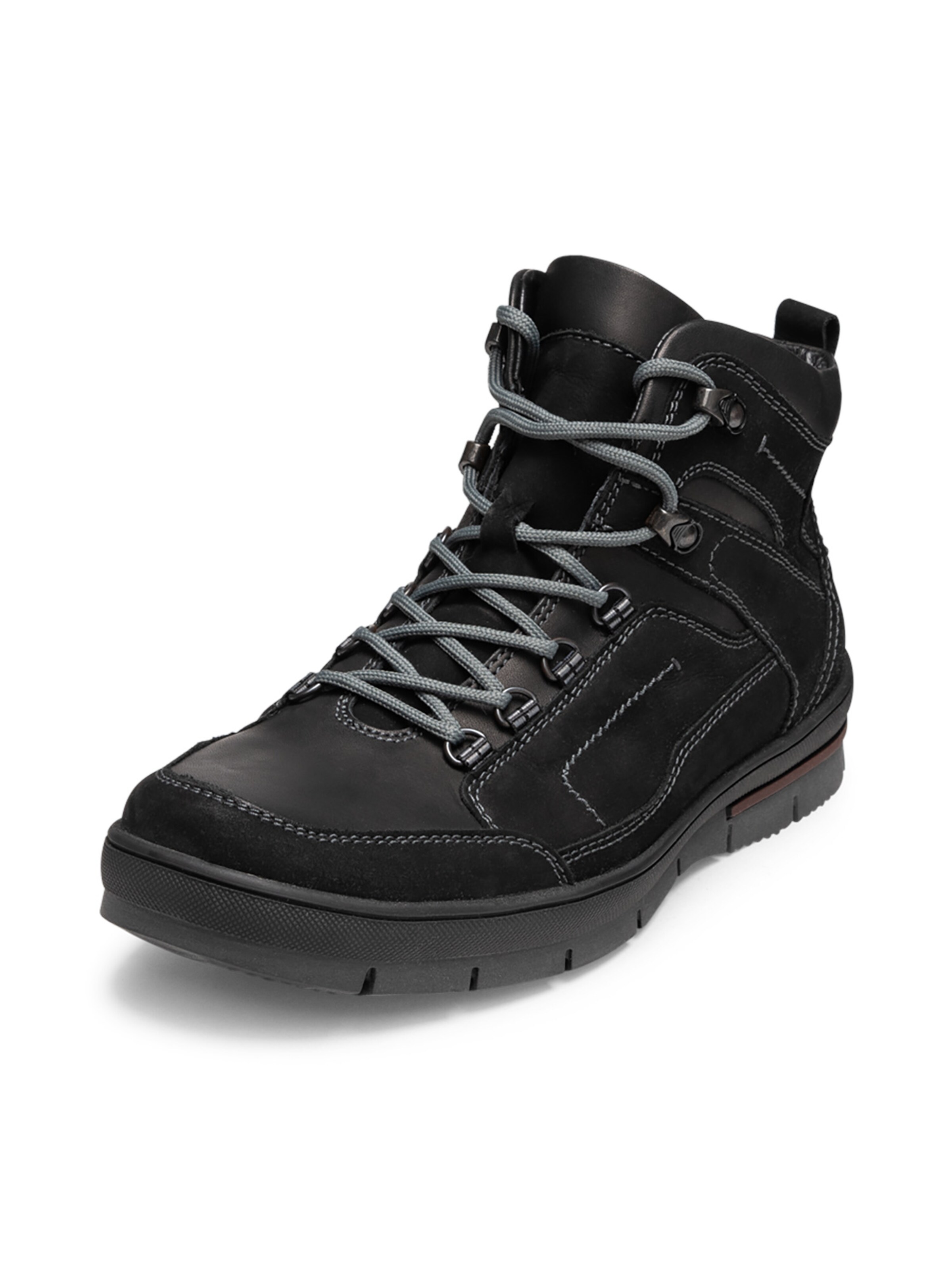 VITAFORM Lace-up boots in Black: front