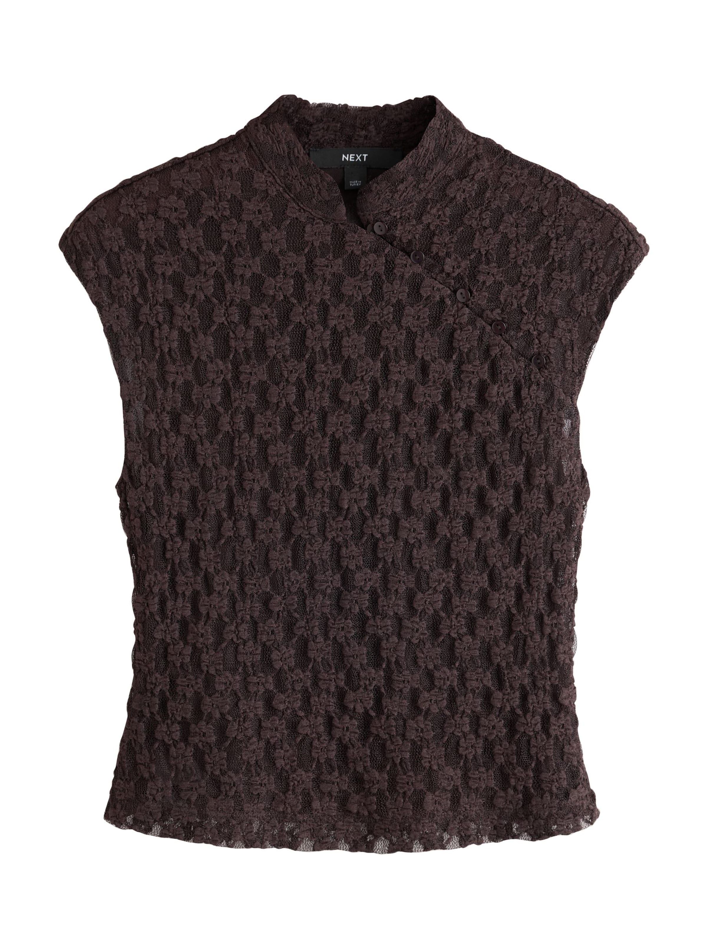 Next Blouse in Bruin: voorkant