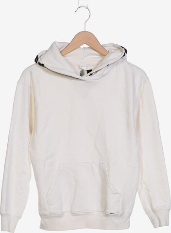 BOSS Sweatshirt & Zip-Up Hoodie in S in White: front