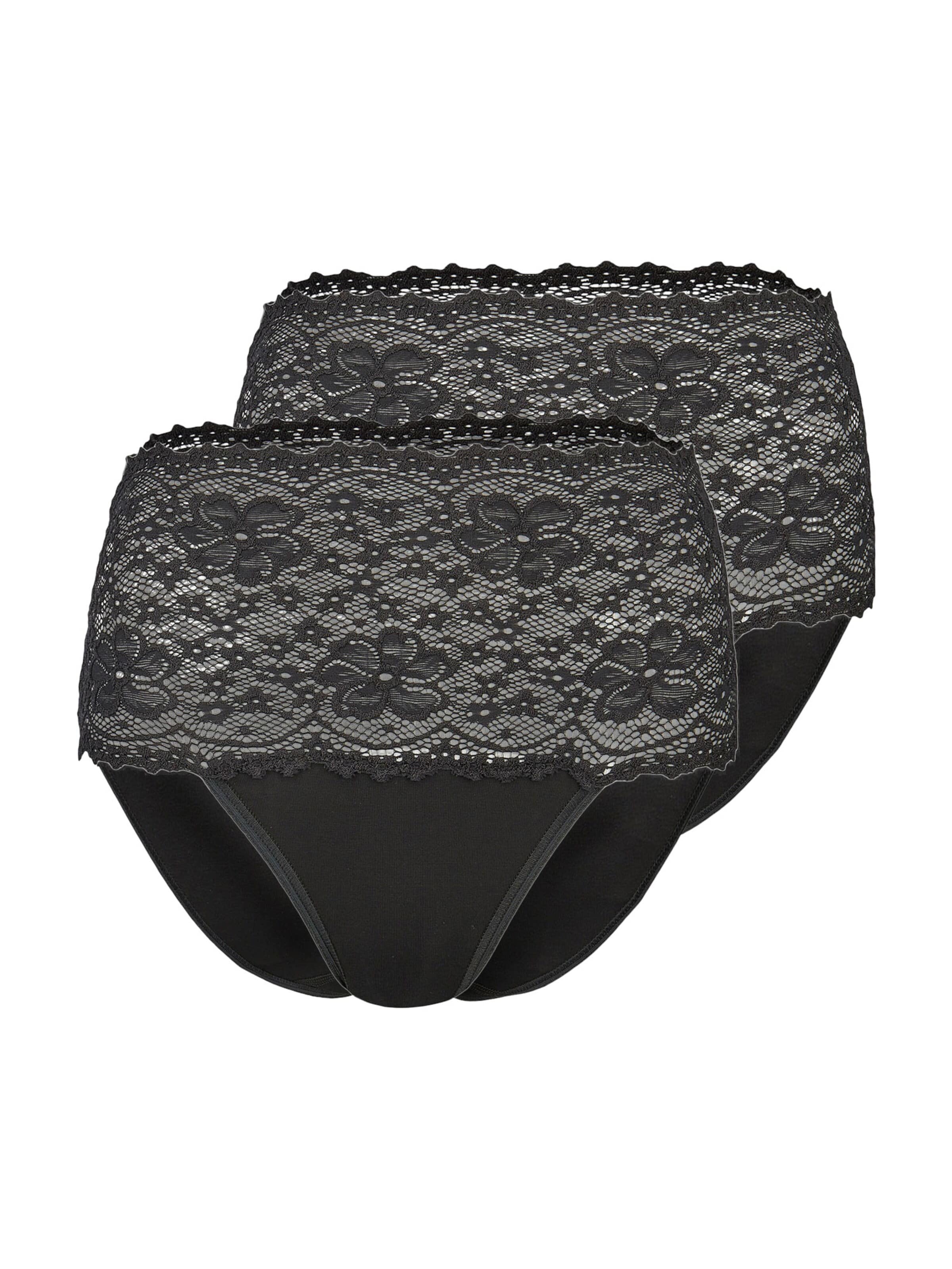 Nina von C. Slip 'Millefleurs'‌‌‌‌‌‌‌‌ in Schwarz: Vorderseite