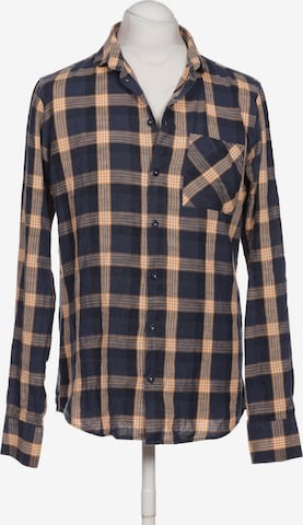 Maloja Button Up Shirt in M in Blue: front