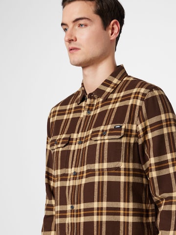 VANS Regular fit Button Up Shirt 'WESTMINSTER' in Brown