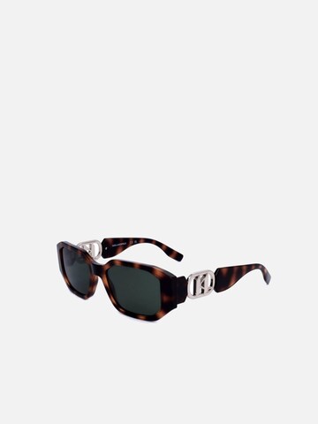 Karl Lagerfeld Sunglasses 'Karl Lagerfeld KL6085S Fuchsia 55/18/140 Women Sunglasses' in Brown: front