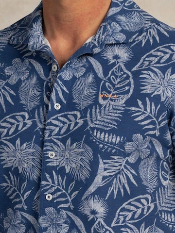NZA New Zealand Auckland Comfort fit Overhemd in Blauw