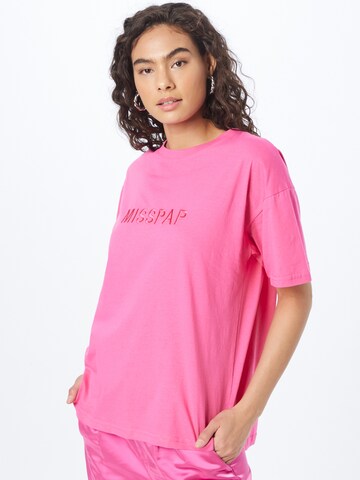 Misspap T-Shirt in Pink: predná strana