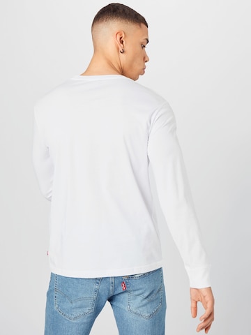 LEVI'S ® Skjorte 'Relaxed LS Graphic Tee' i hvit