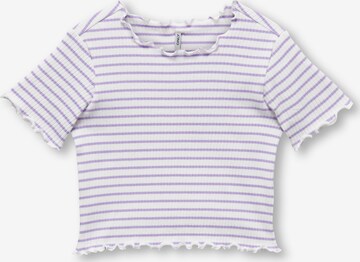 KIDS MINI GIRL T-shirt 'Gila' i lila: framsida