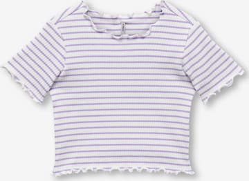 KIDS MINI GIRL - Camisola 'Gila' em roxo: frente