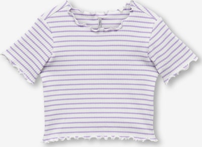 KIDS MINI GIRL Camiseta 'Gila' en lila claro / blanco, Vista del producto