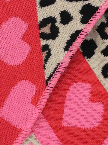 Zwillingsherz Scarf i rosa