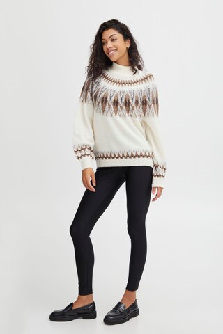 b.young Sweater 'Olika' in Brown