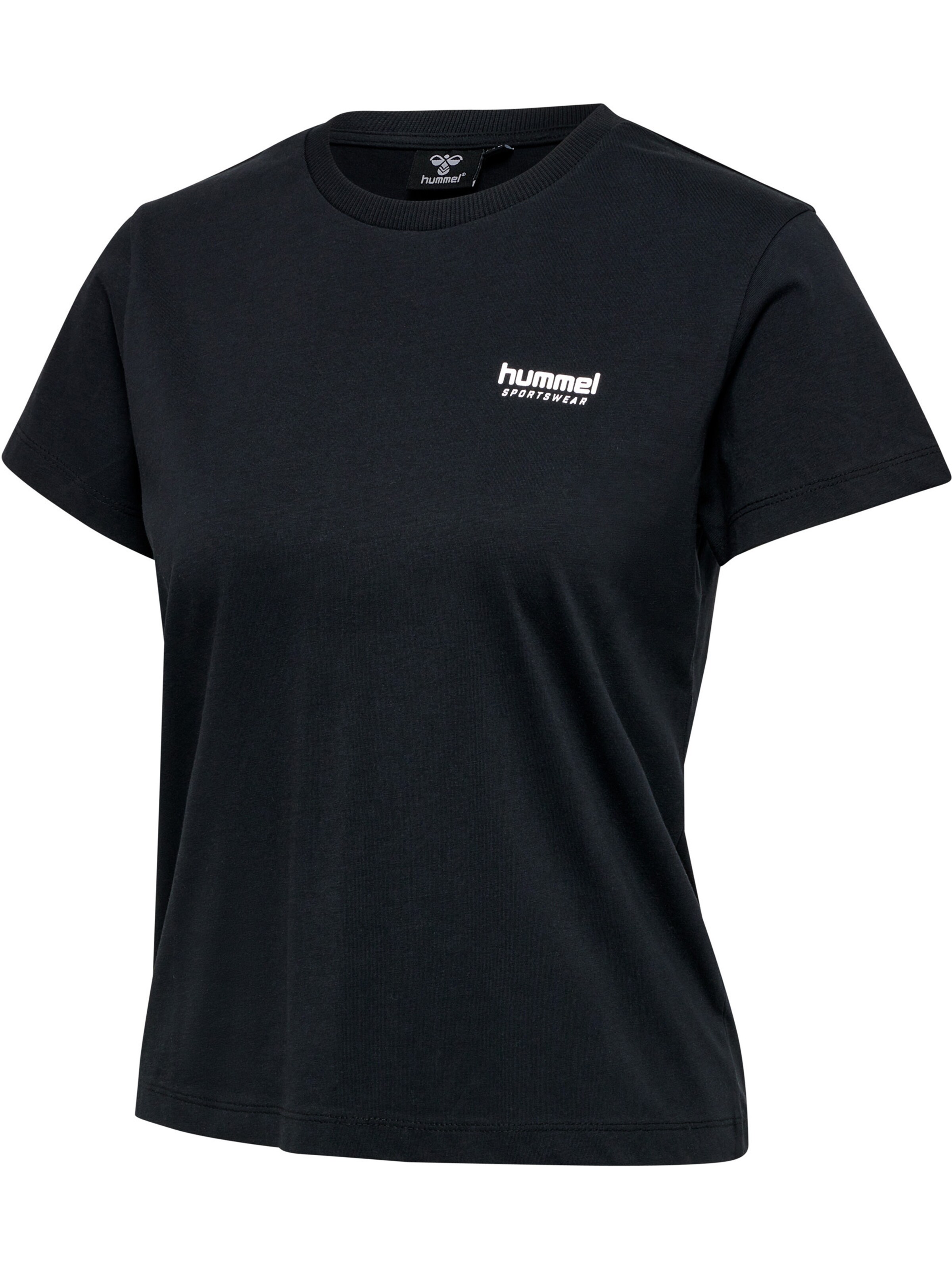 Hummel Sportshirt in Schwarz