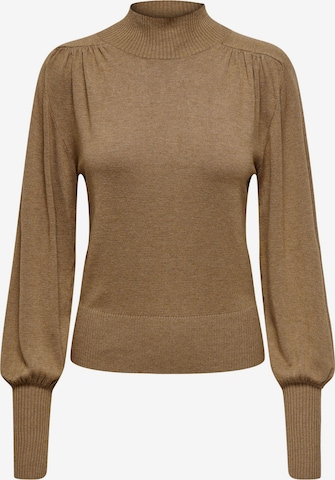 Pull-over 'Julia' ONLY en marron : devant