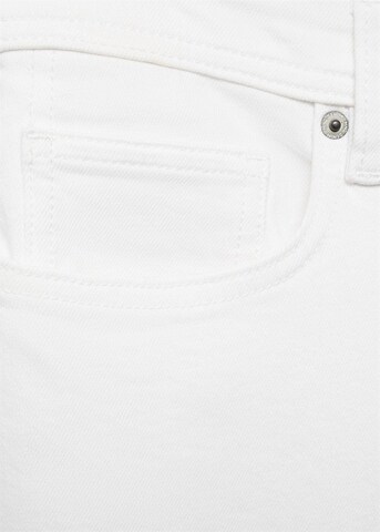 MANGO MAN Regular Jeans 'Jan' in Weiß