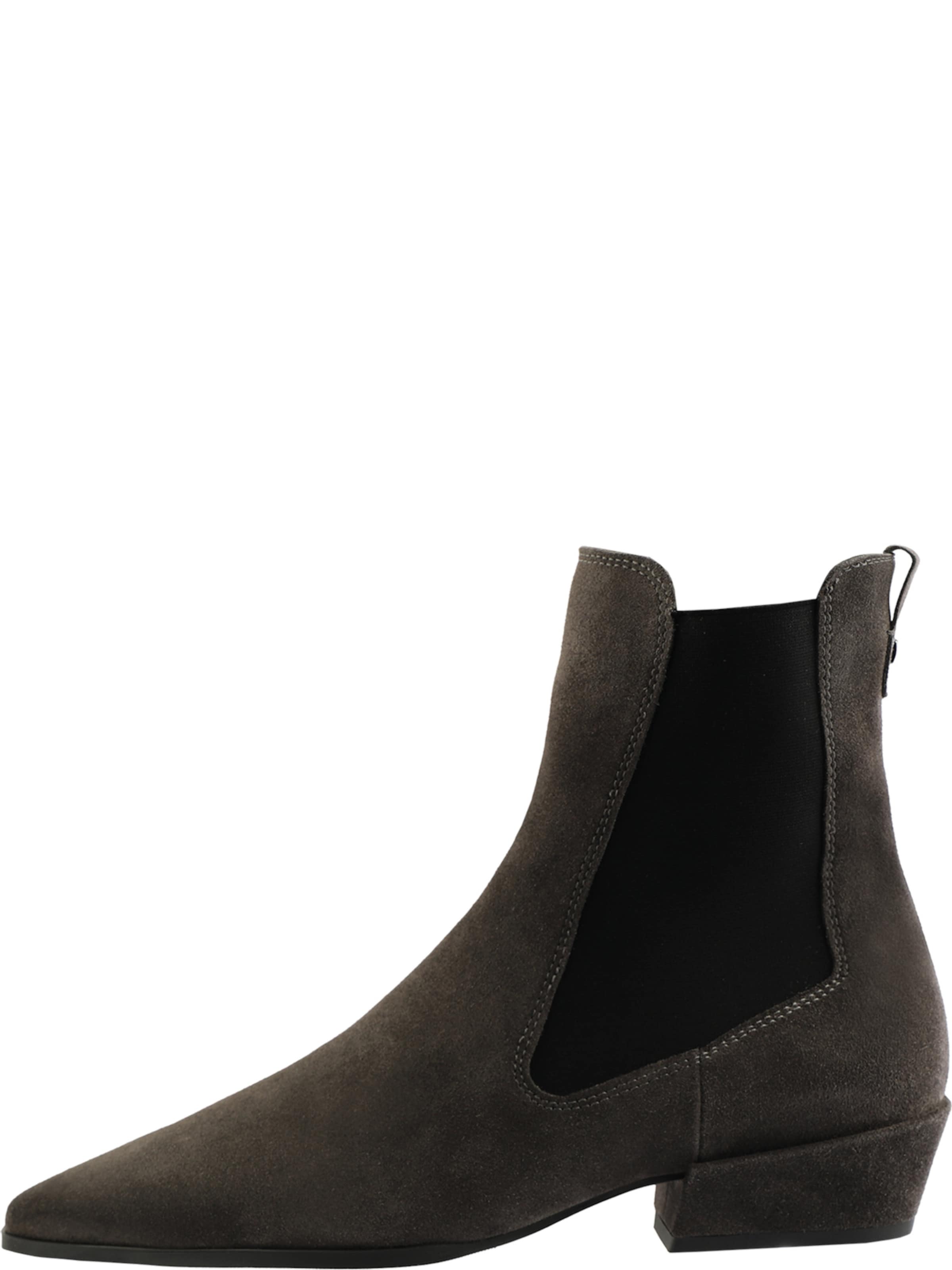 Bottines ' LORETTA ' Högl en gris : devant