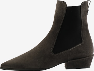 Chelsea Boots ' LORETTA ' Högl en gris : devant