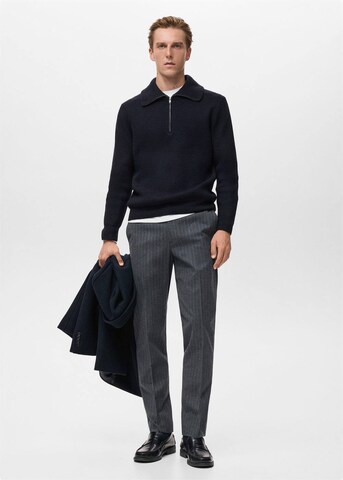 MANGO MAN Sweater 'Parkyd' in Blue