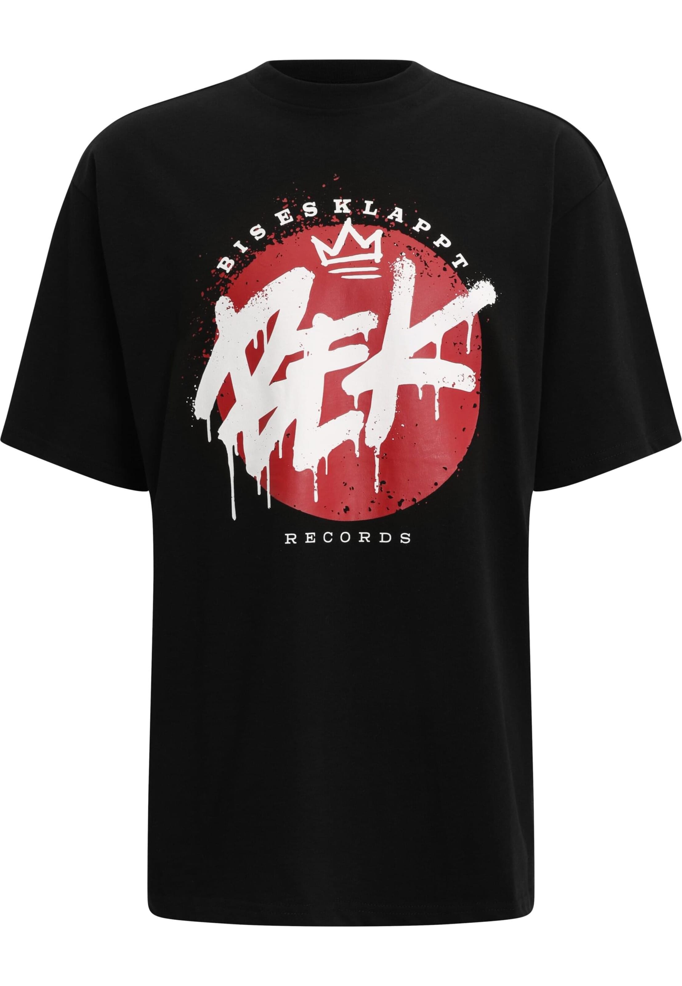 Maglietta 'BEK x DEF' di DEF in nero: frontale
