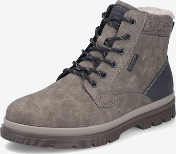 Rieker Schnürboots in Grau: Vorderseite