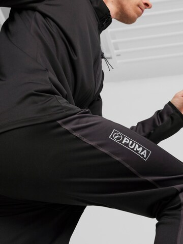 PUMA Zúžený Sportovní kalhoty 'Flex' – černá