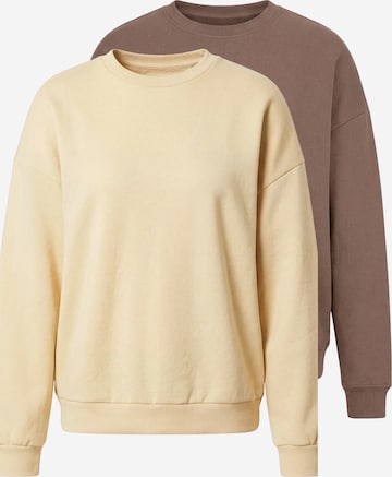 studioselect Sweatshirt 'Lotta' in Braun: Vorderseite