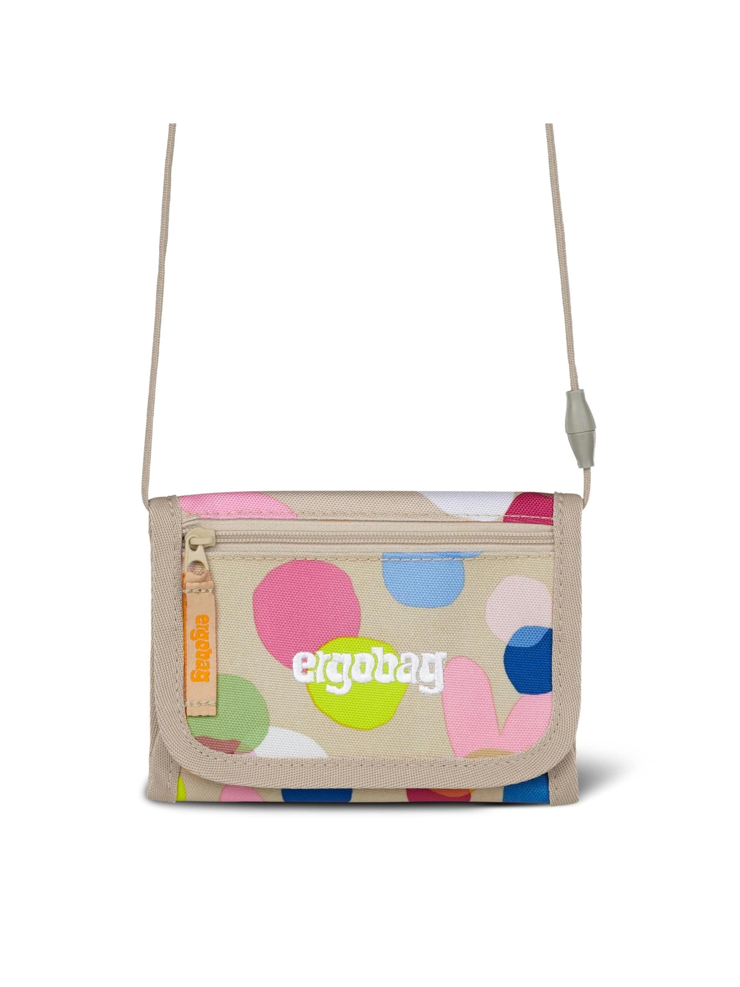 ergobag Portemonnaie 'Brustbeutel Brustbeutel'‌‌‌‌‌ in Beige: Vorderseite