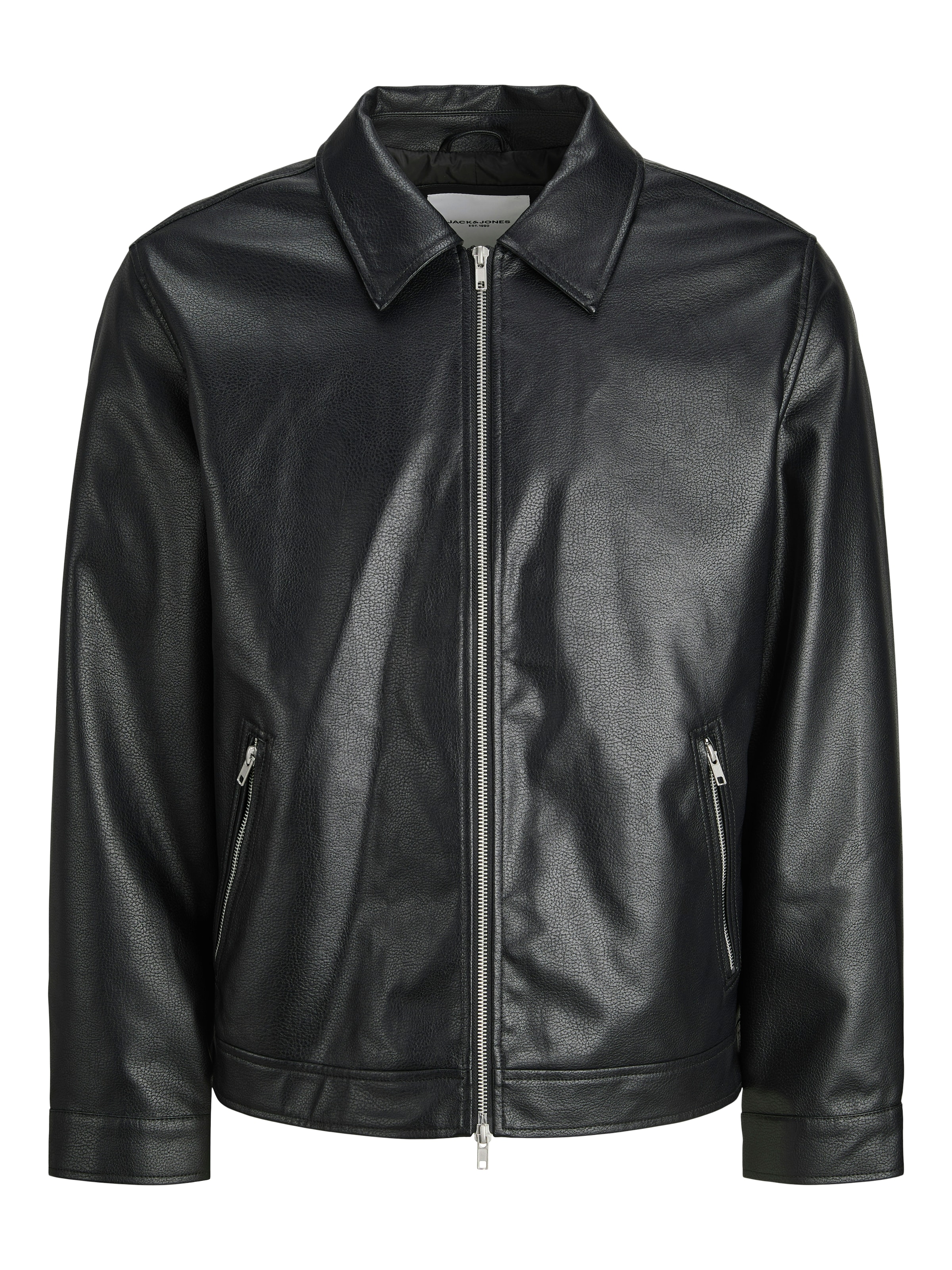 JACK & JONES Overgangsjakke i sort: forside