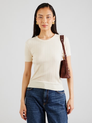 T-shirt 'KOALY' DRYKORN en blanc : devant