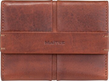 Maître Wallet in Brown: front