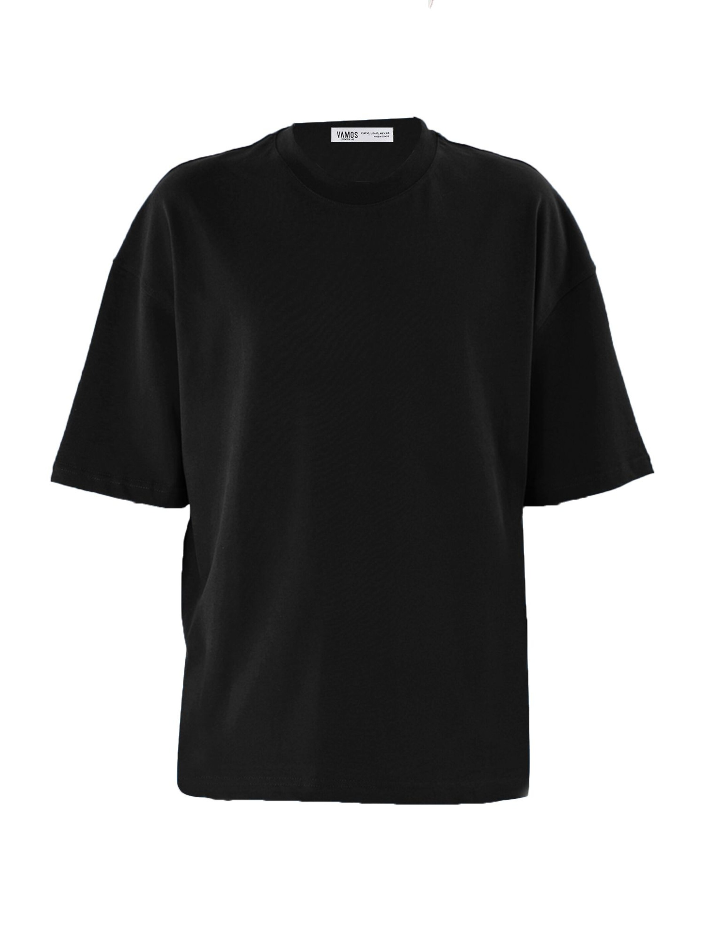 VAMOS CLO Koszulka w kolorze czarny: przód