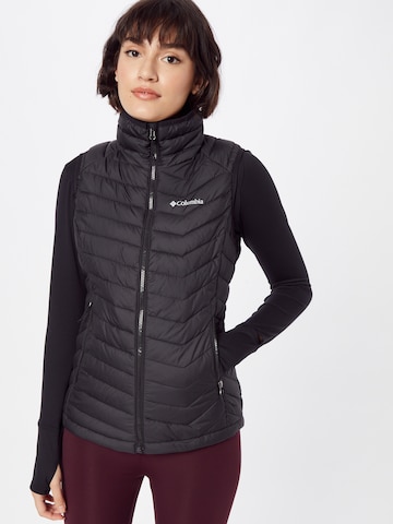 Gilet de sport 'Powder Lite' COLUMBIA en noir : devant