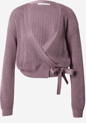 ABOUT YOU Sweater 'Selina' in Purple: front