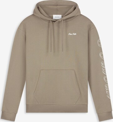 Sweat-shirt Pure Path en gris : devant