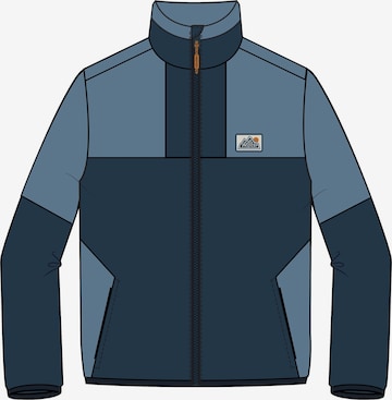 PROTEST Fleece jas 'PRTMendo JR' in Blauw: voorkant